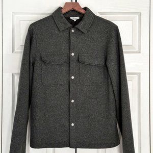Reiss Gray Lined Overshirt